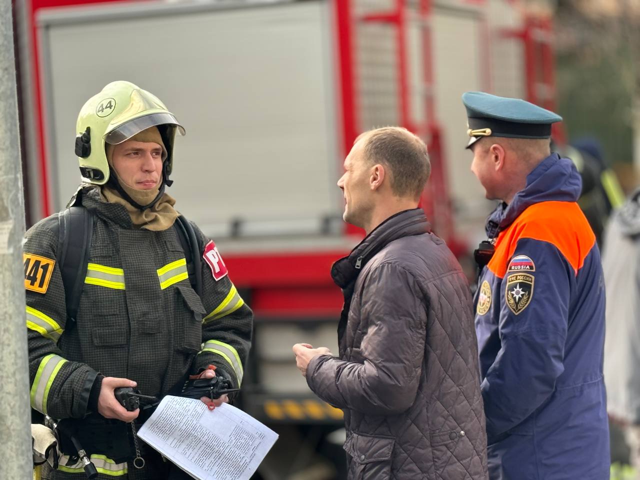 В Жуковской больнице прошли учения по пожарной безопасности 